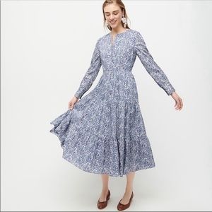 J Crew Liberty Print Dress